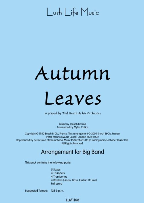 AUTUMN LEAVES (Ted Heath)